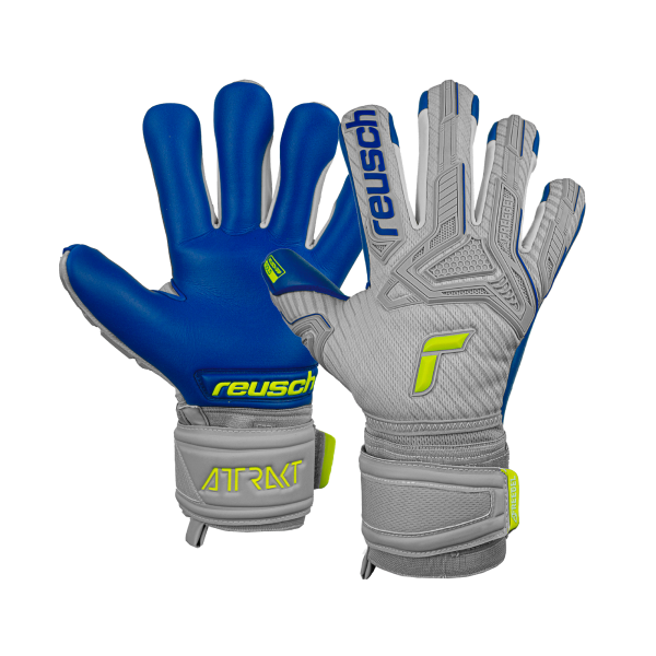 Reusch Attrakt Freegel Gold Finger Support Junior 5272130 6006 yellow grey 1